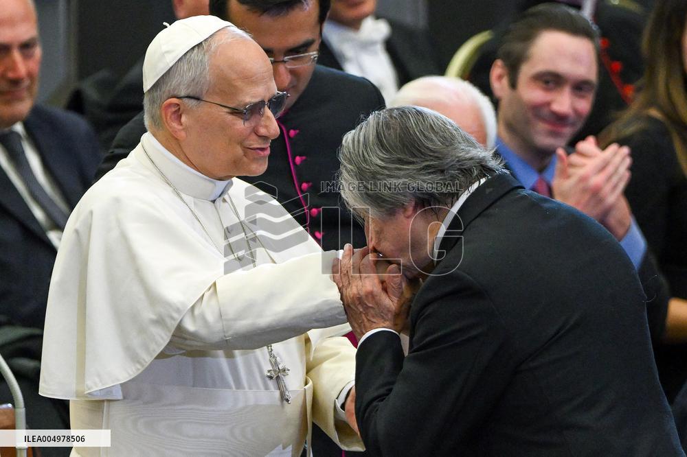 Riccardo Muti Conducts A Concert For Pope Leo XIV - Vatican