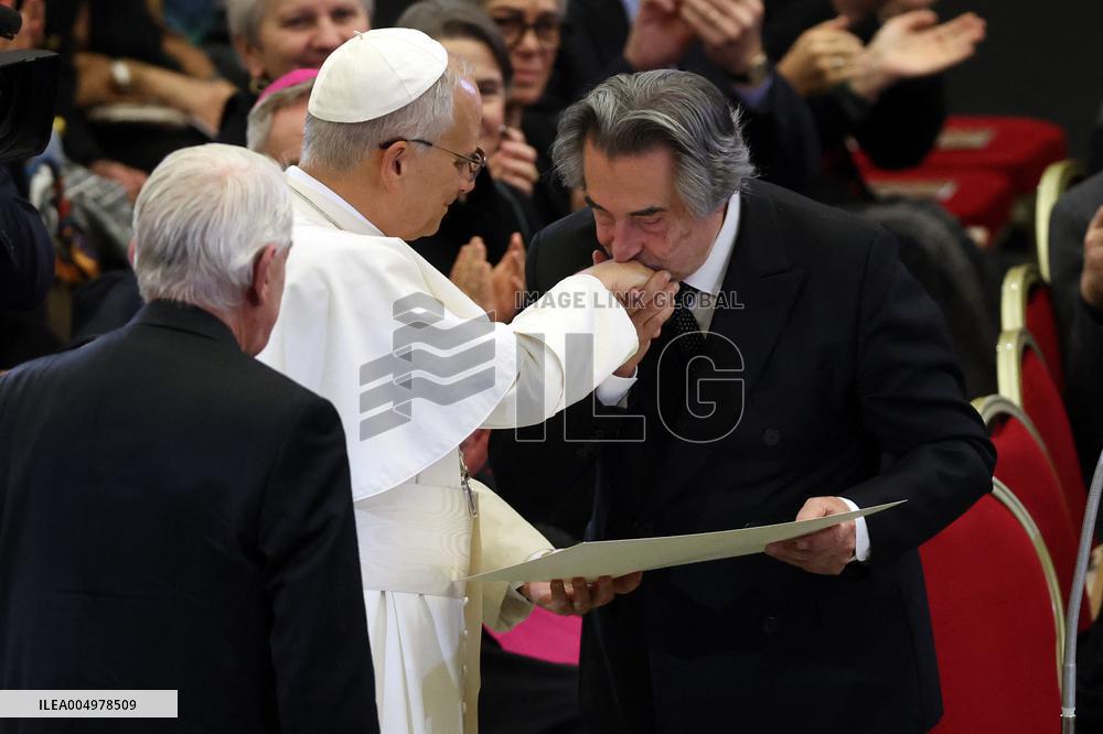 Riccardo Muti Conducts A Concert For Pope Leo XIV - Vatican