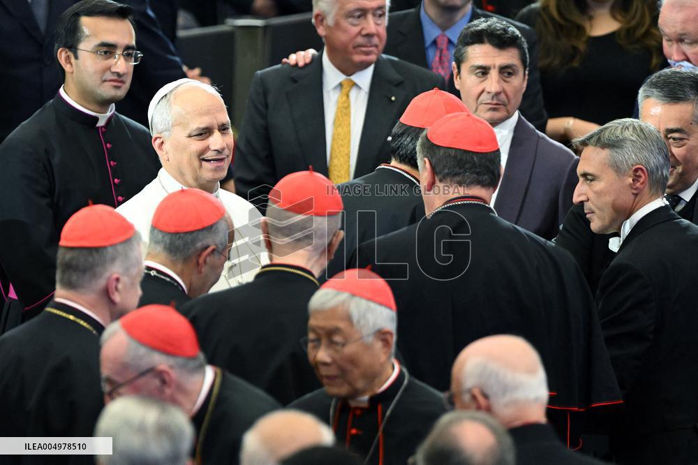 Riccardo Muti Conducts A Concert For Pope Leo XIV - Vatican
