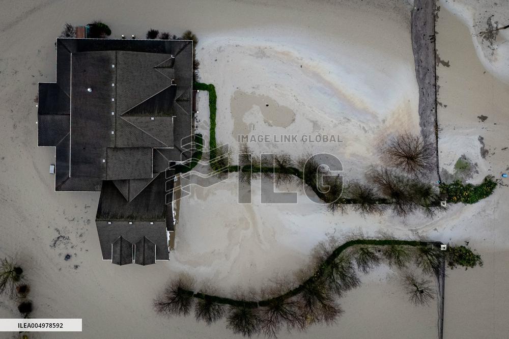 Floodwaters in Abbotsford - Canada