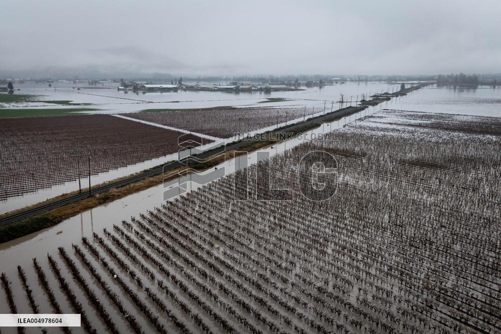Floodwaters in Abbotsford - Canada