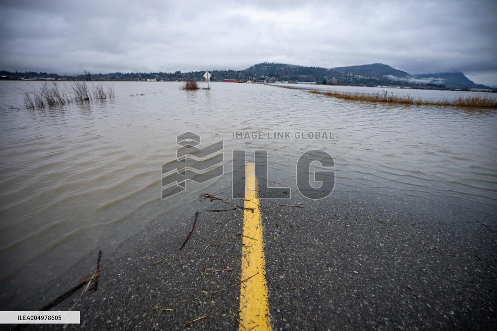 Floodwaters in Abbotsford - Canada
