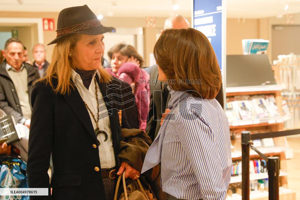 Infanta Elena Supports Her Father's Memoirs - Madrid