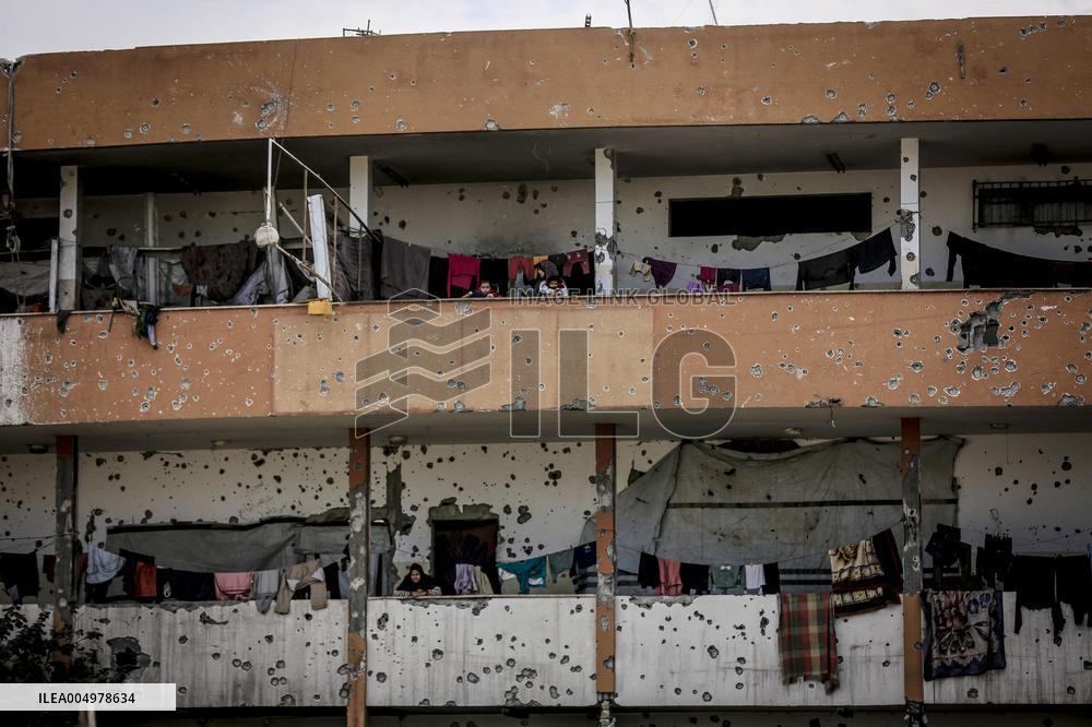 Turkey Reopens Gaza City School - Palestine