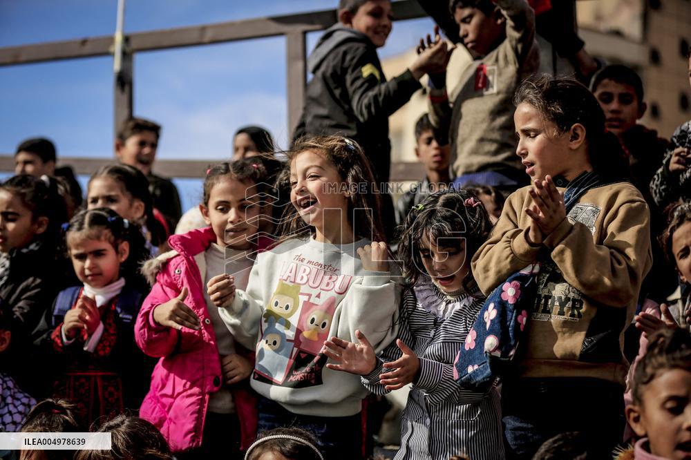 Turkey Reopens Gaza City School - Palestine