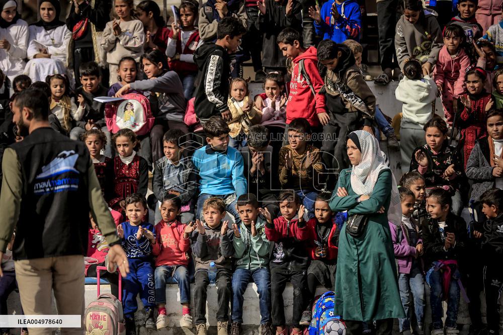 Turkey Reopens Gaza City School - Palestine