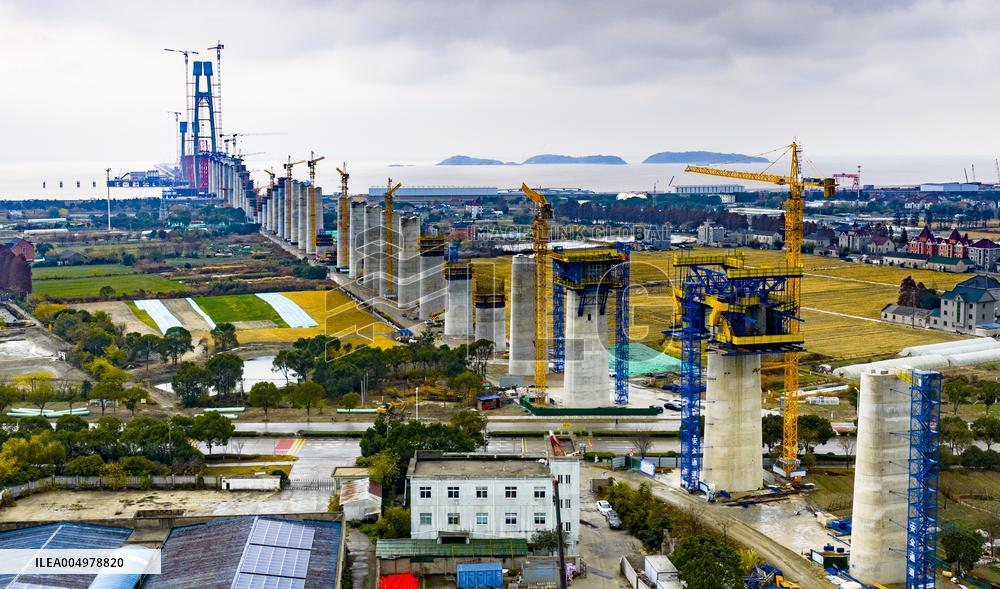 Nantong-Suzhou-Jiaxing- Ningbo High Speed Railway Construction