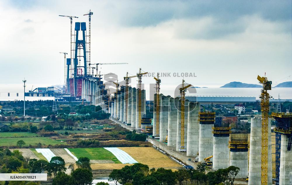 Nantong-Suzhou-Jiaxing- Ningbo High Speed Railway Construction