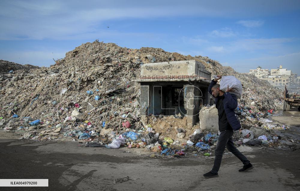 Destroyed Firas Public Market - Gaza