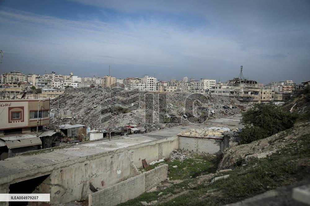 Destroyed Firas Public Market - Gaza