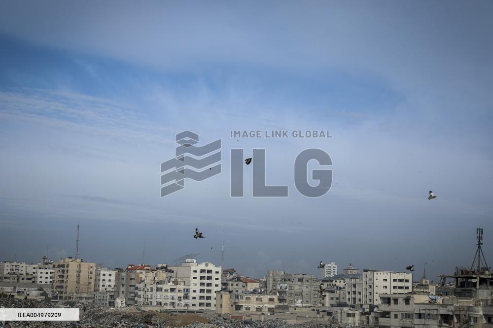 Destroyed Firas Public Market - Gaza