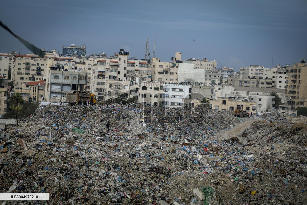 Destroyed Firas Public Market - Gaza