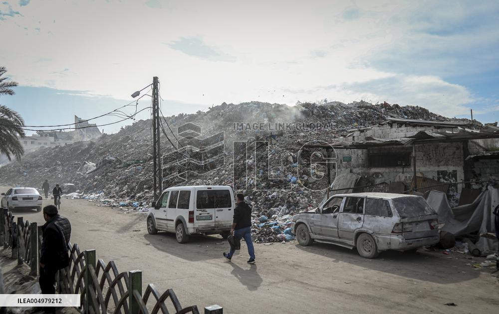 Destroyed Firas Public Market - Gaza