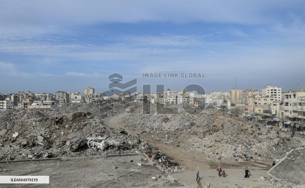 Destroyed Firas Public Market - Gaza