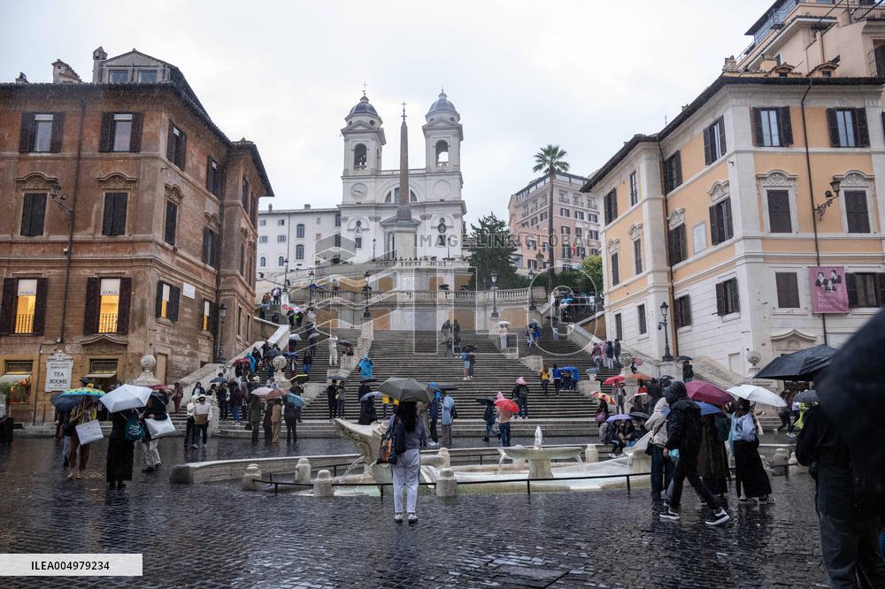 Spanish Steps in Rome, Italy