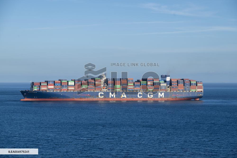 Gibraltar From a Cruise Ship