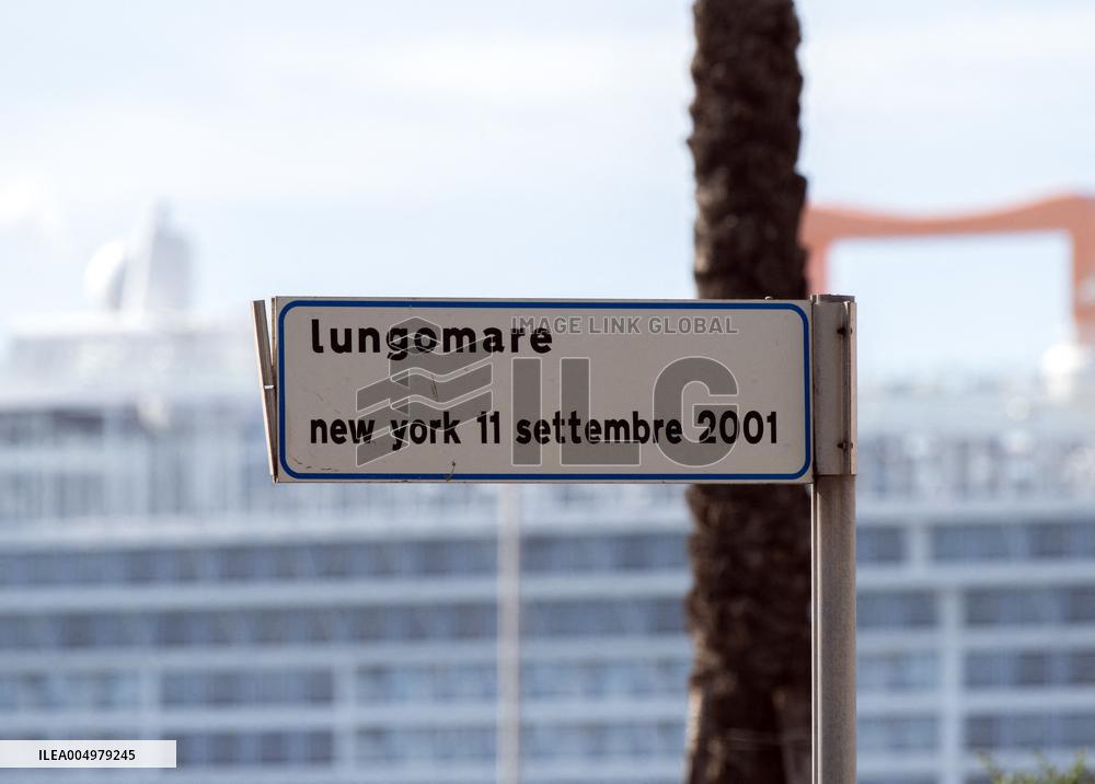 Port of Cagliari in Sardinia, Italy