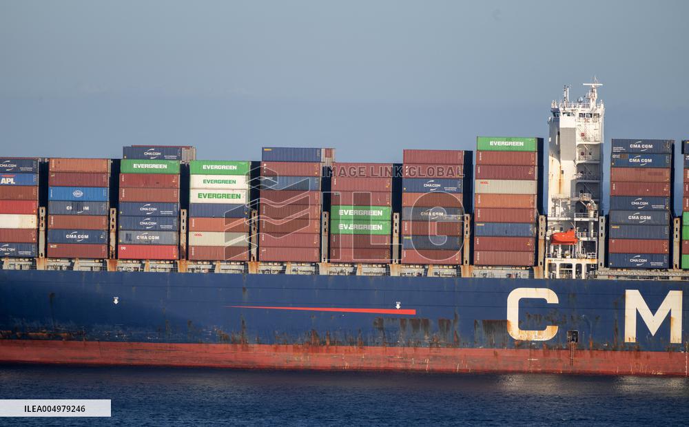 Gibraltar From a Cruise Ship