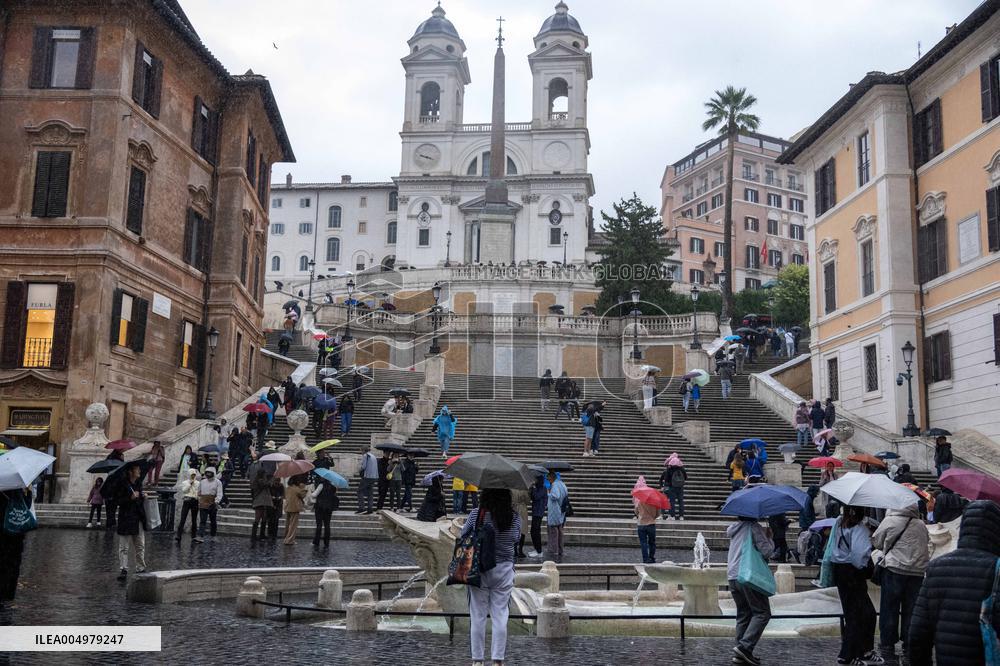 Spanish Steps in Rome, Italy