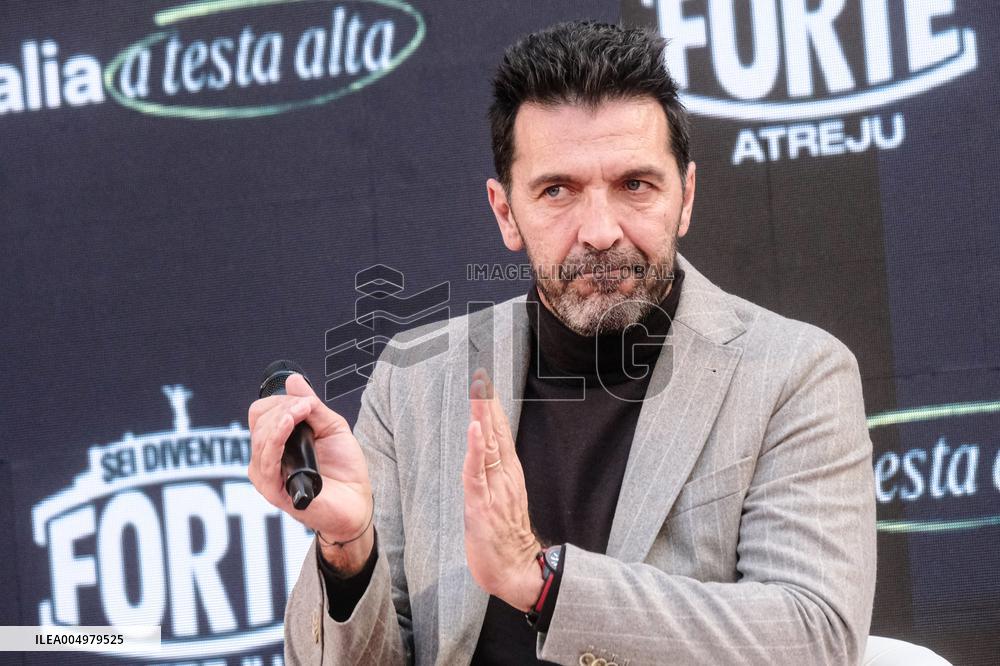Gianluigi Buffon At Fratelli d'Italia FDI Atreju 2025 Event - Rome