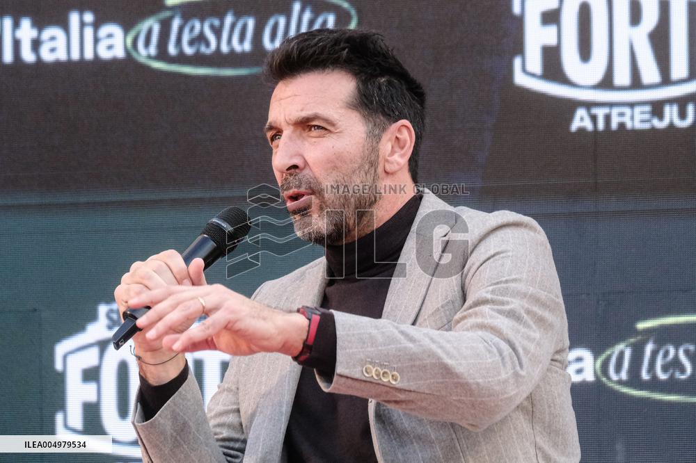 Gianluigi Buffon At Fratelli d'Italia FDI Atreju 2025 Event - Rome