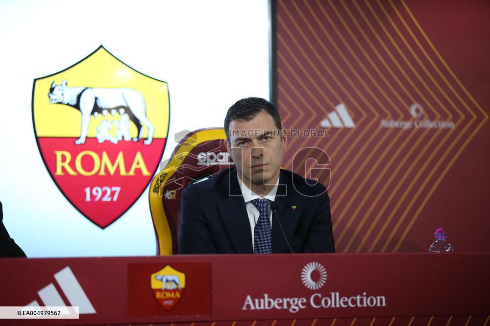 CALCIO - Altro - Presentation of the new sponsor of AS Roma