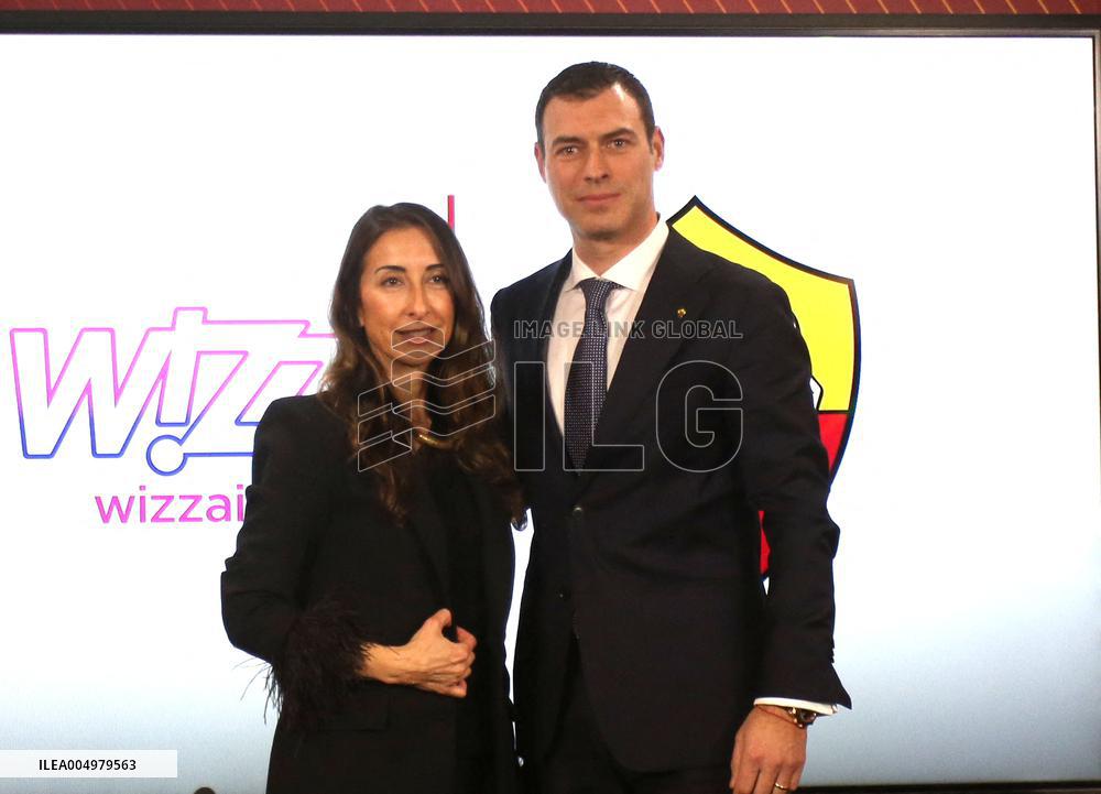 CALCIO - Altro - Presentation of the new sponsor of AS Roma