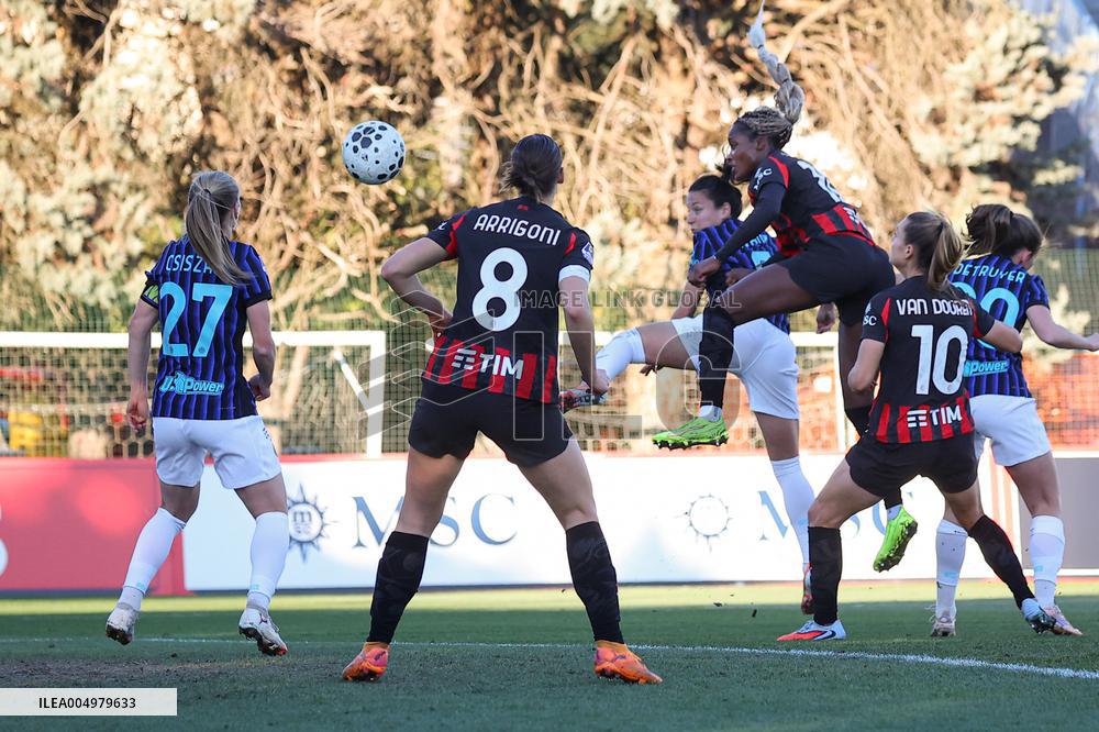 CALCIO - Serie A Femminile - AC Milan vs Inter - FC Internazionale