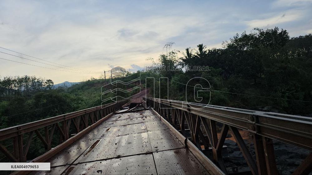 Aftermath Of Thai Airstrikes In Pursat province - Cambodia