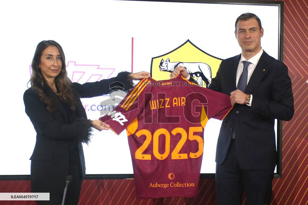 CALCIO - Altro - Presentation of the new sponsor of AS Roma