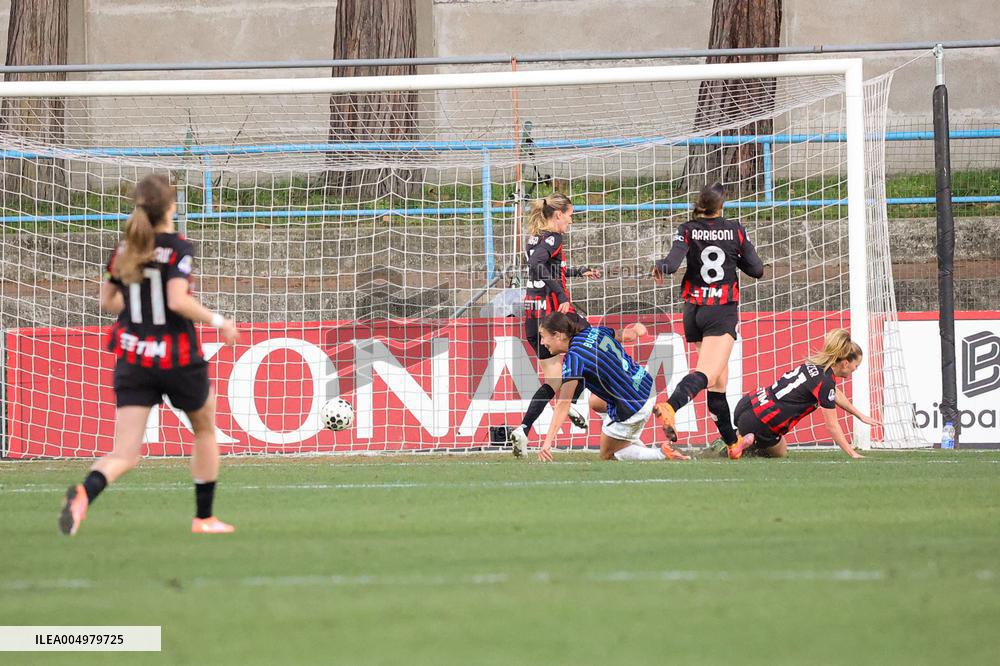 CALCIO - Serie A Femminile - AC Milan vs Inter - FC Internazionale