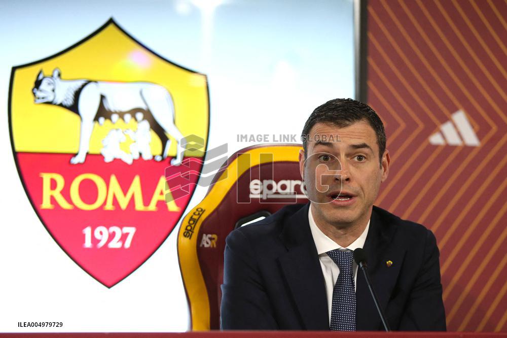 CALCIO - Altro - Presentation of the new sponsor of AS Roma