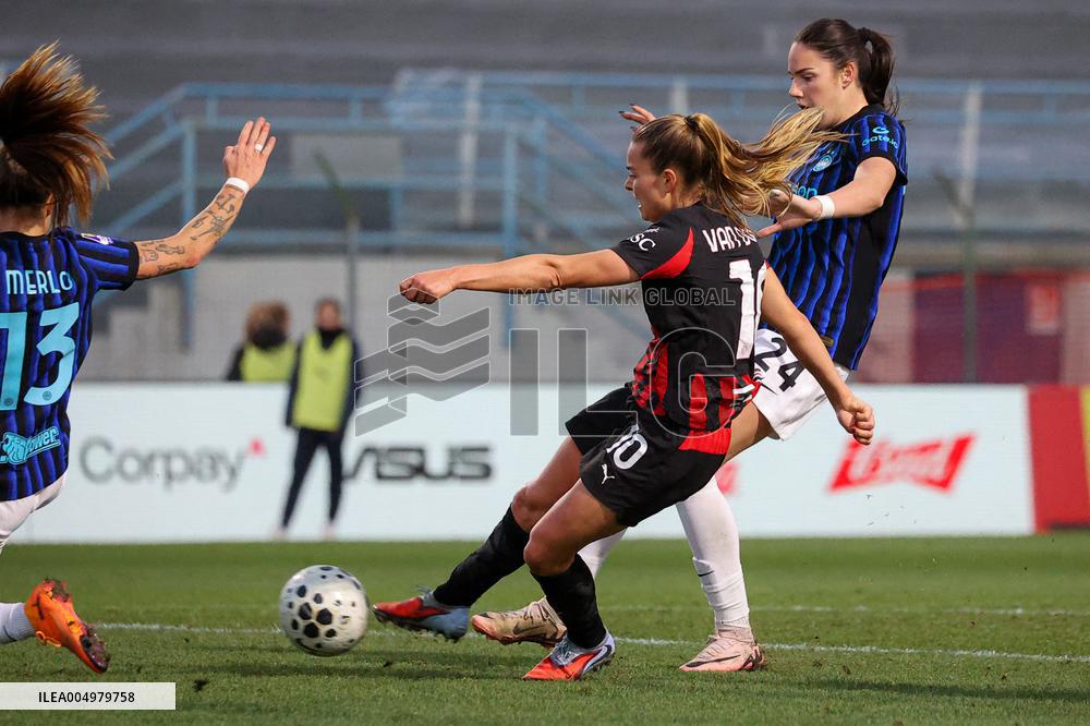 CALCIO - Serie A Femminile - AC Milan vs Inter - FC Internazionale