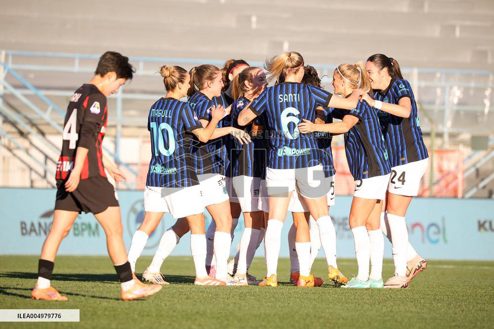 CALCIO - Serie A Femminile - AC Milan vs Inter - FC Internazionale