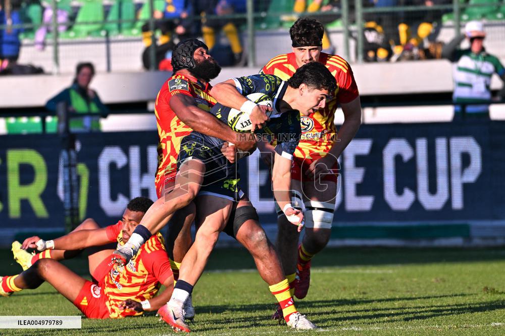 RUGBY - Challenge Cup - Benetton Rugby vs Usap Perpignan