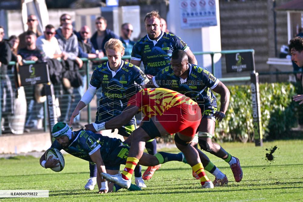 RUGBY - Challenge Cup - Benetton Rugby vs Usap Perpignan
