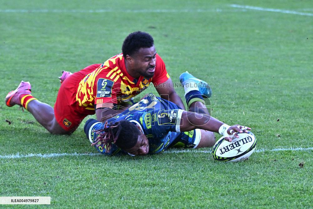 RUGBY - Challenge Cup - Benetton Rugby vs Usap Perpignan