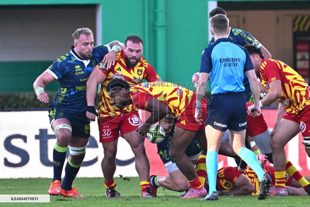 RUGBY - Challenge Cup - Benetton Rugby vs Usap Perpignan