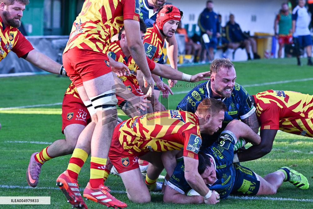 RUGBY - Challenge Cup - Benetton Rugby vs Usap Perpignan