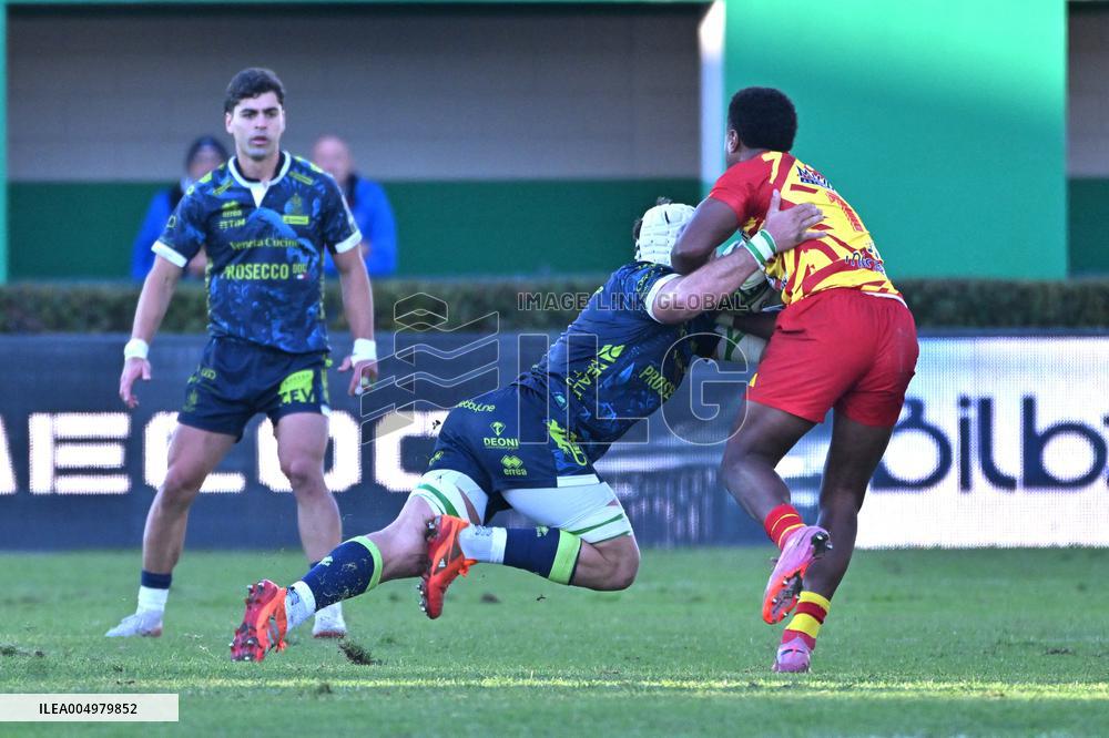 RUGBY - Challenge Cup - Benetton Rugby vs Usap Perpignan