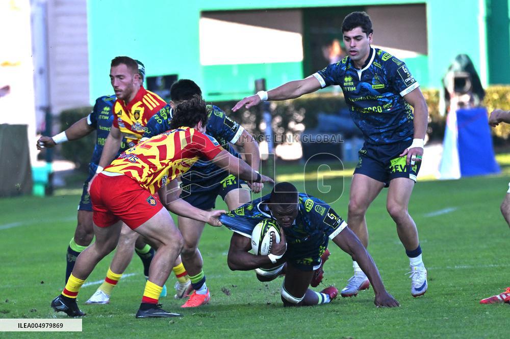 RUGBY - Challenge Cup - Benetton Rugby vs Usap Perpignan