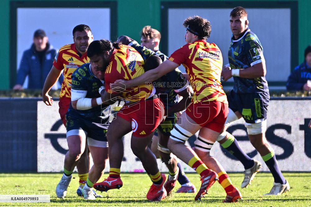 RUGBY - Challenge Cup - Benetton Rugby vs Usap Perpignan
