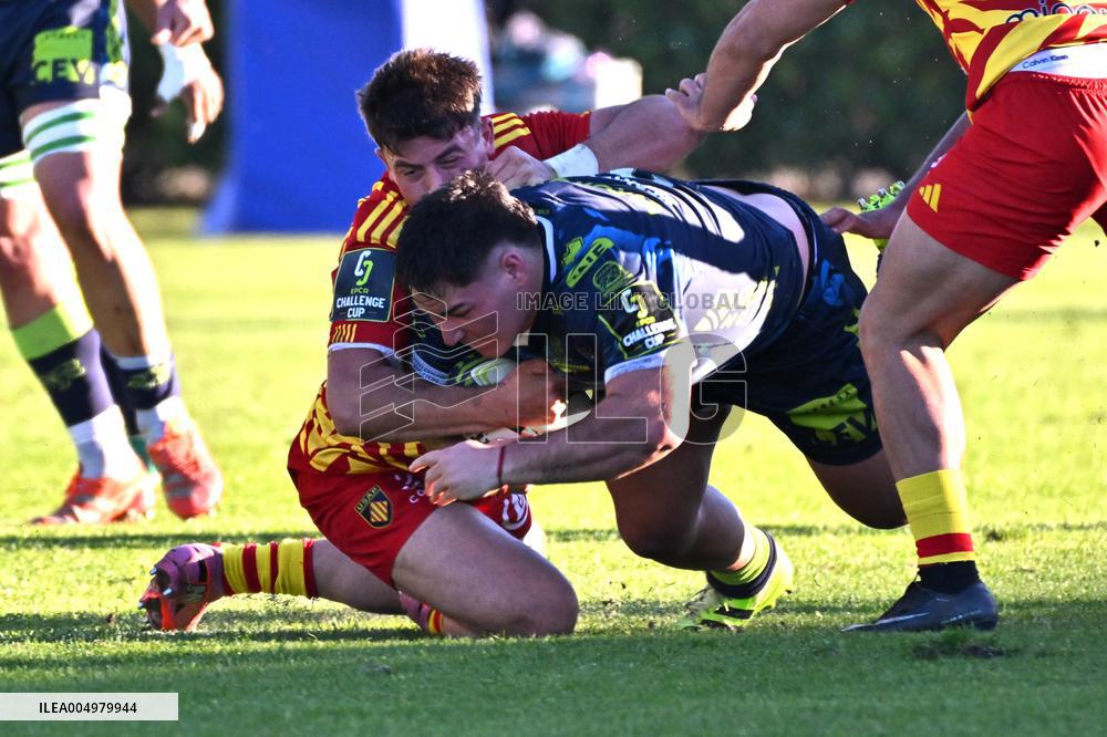 RUGBY - Challenge Cup - Benetton Rugby vs Usap Perpignan