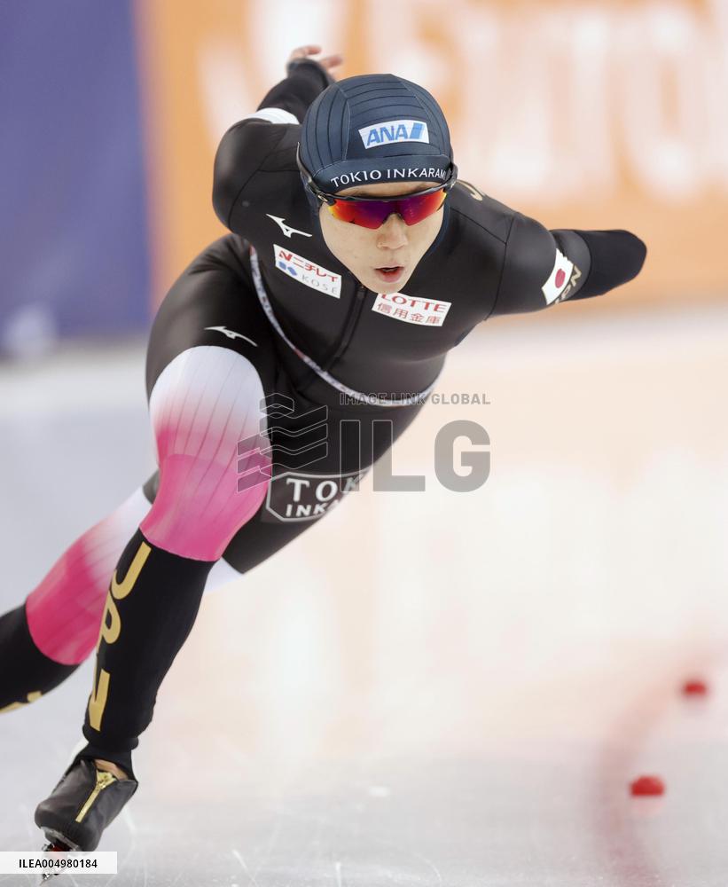 Speed skating: World Cup in Hamar