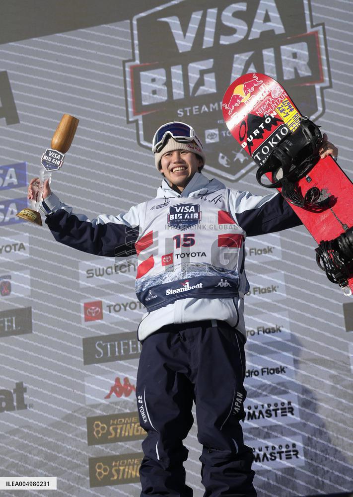 Snowboarding: World Cup in Steamboat Springs