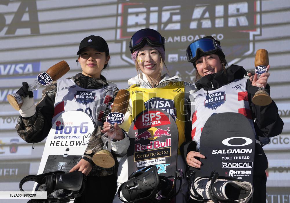 Snowboarding: World Cup in Steamboat Springs