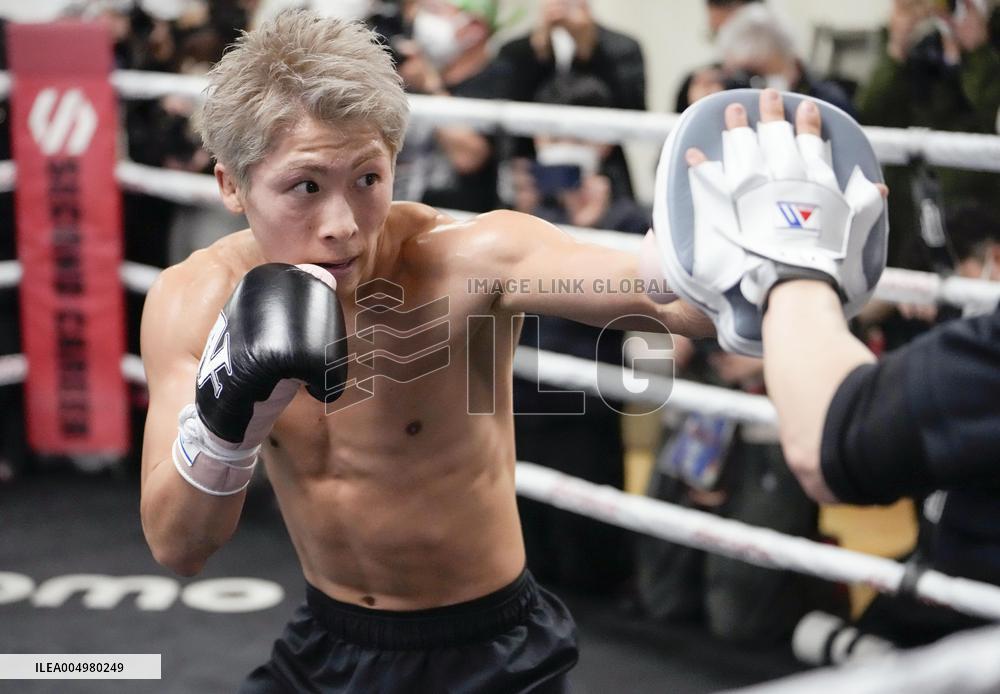 Boxing: Naoya Inoue opens training