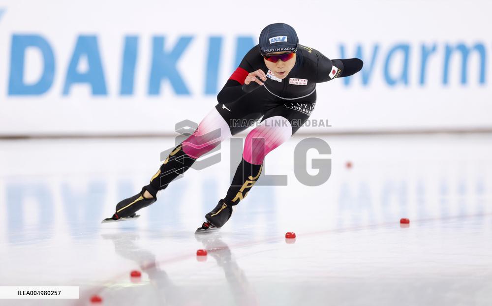 Speed skating: World Cup in Hamar
