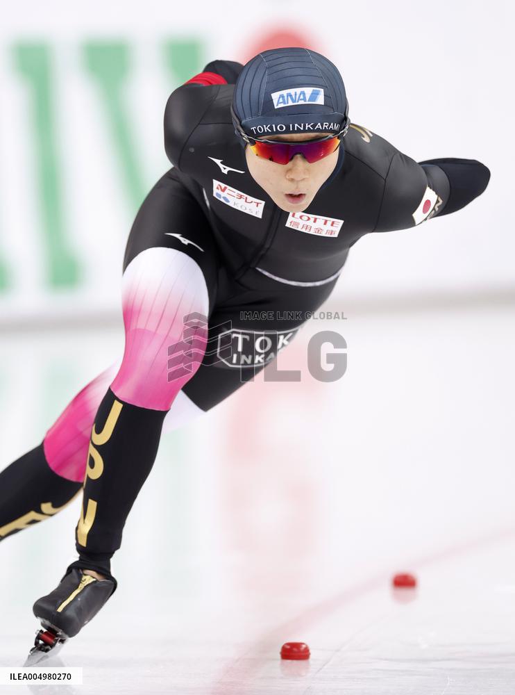 Speed skating: World Cup in Hamar