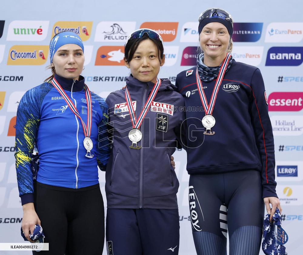 Speed skating: World Cup in Hamar